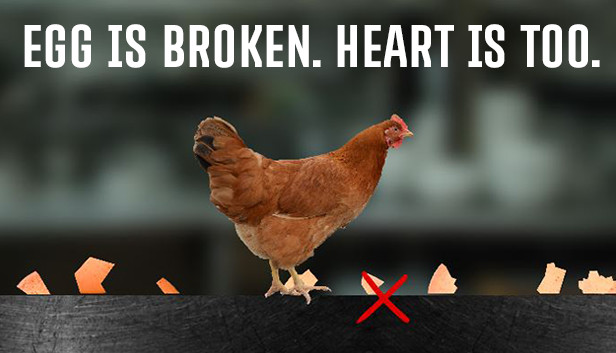 egg is broken. heart is too. Steam capsule image