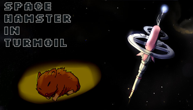 Space Hamster in Turmoil Steam capsule image