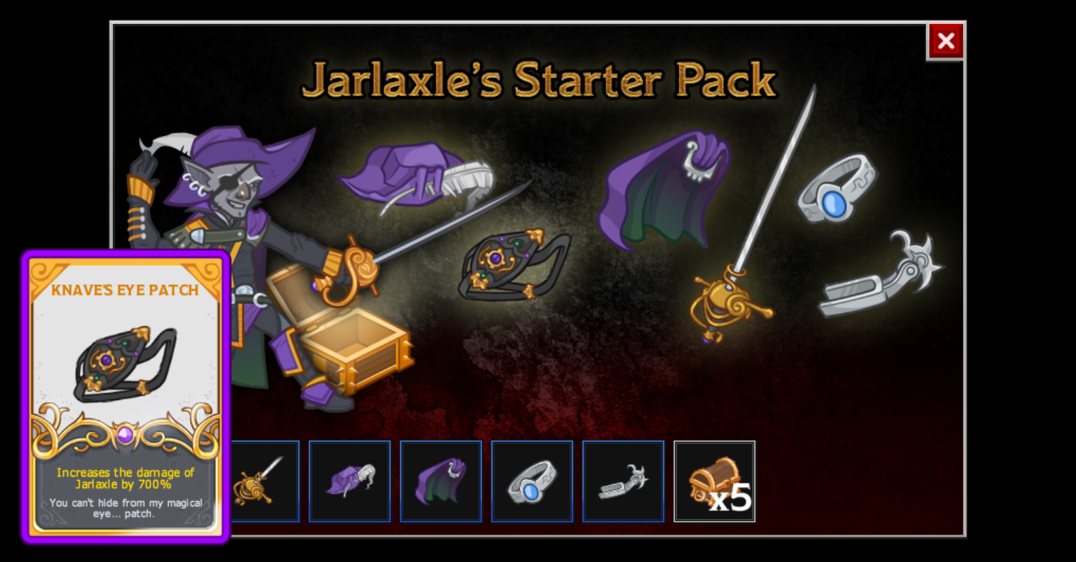 Idle Champions Jarlaxle S Starter Pack On Steam Idle Champions Jarlaxle S Starter Pack On Steam