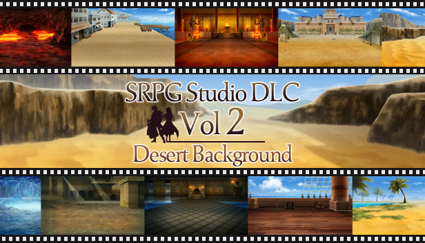 SRPG Studio Desert Background Steam capsule image