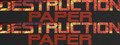 Destruction  Paper