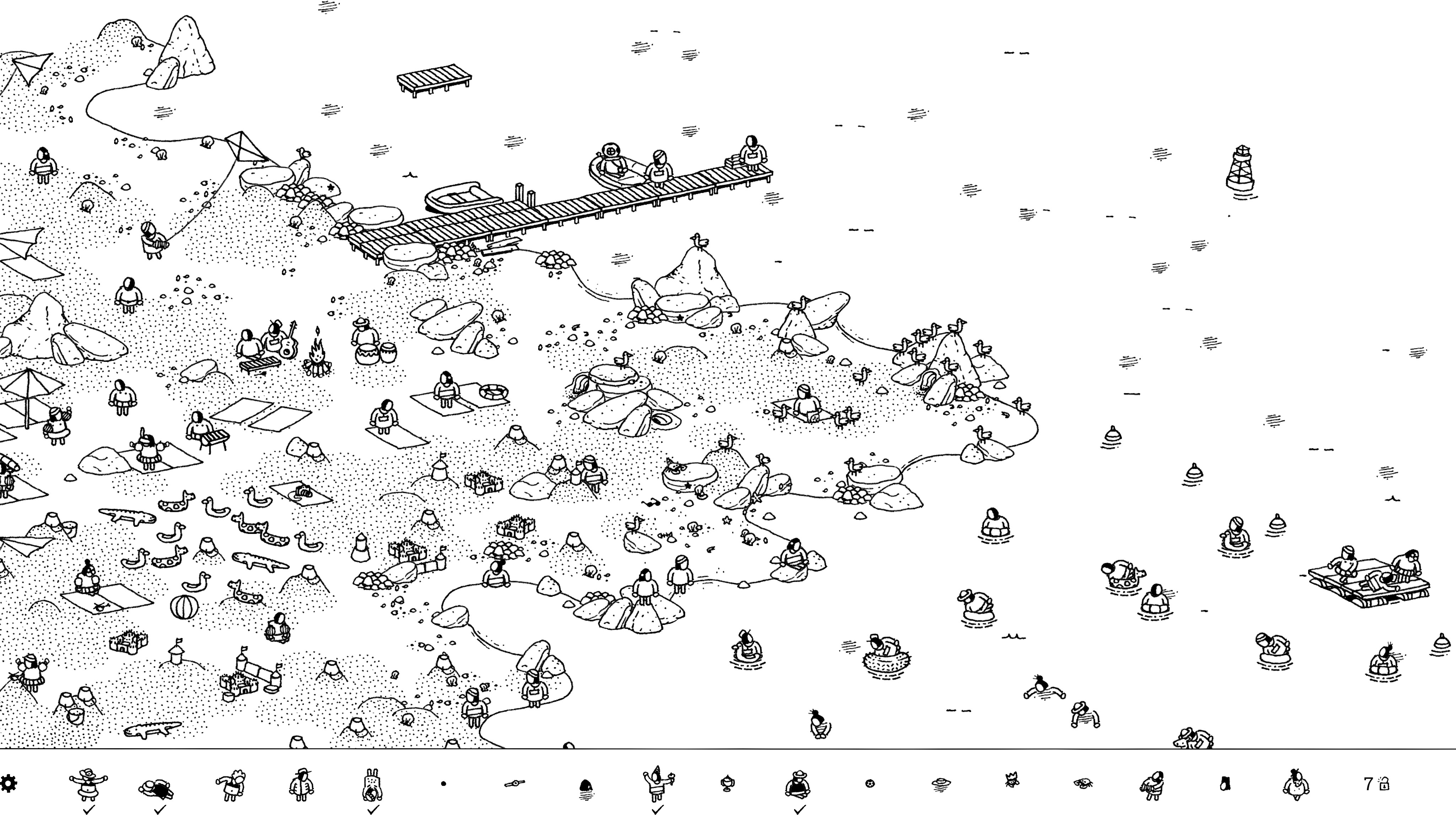 Hidden Folks - Beach Pack Free Download for PC