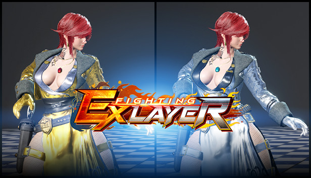 FIGHTING EX LAYER - Color Gold/Silver: Sharon Steam capsule image