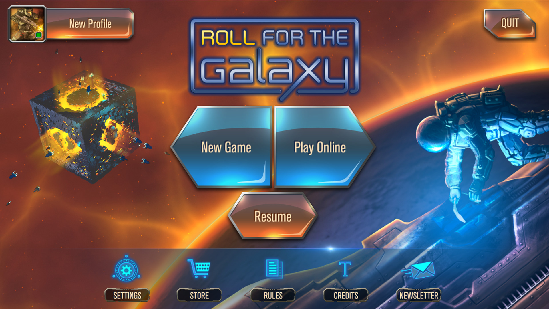 Roll for the Galaxy on Steam