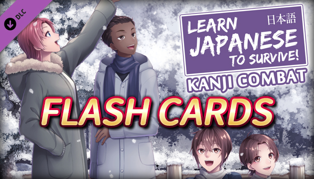 Learn Japanese To Survive! Kanji Combat - Flash Cards Steam capsule image