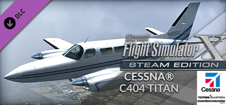 FSX Steam Edition: Cessna® C404 Titan Add-On header image