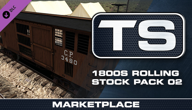 TS Marketplace: 1800s Rolling Stock Pack 02 Add-On Steam capsule image