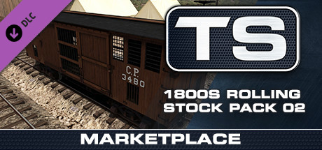 TS Marketplace: 1800s Rolling Stock Pack 02 Add-On header image