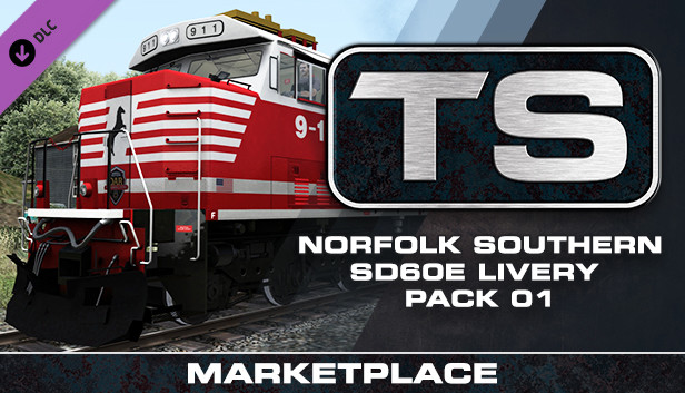 TS Marketplace: Norfolk Southern SD60E Livery Pack 01 Steam capsule image
