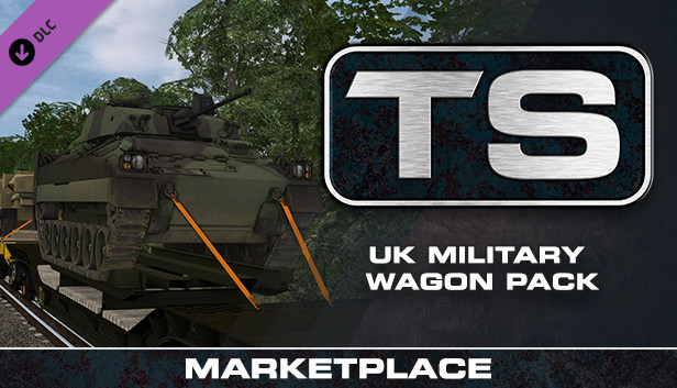 Train Simulator: UK Military Wagon Pack Add-On Steam capsule image