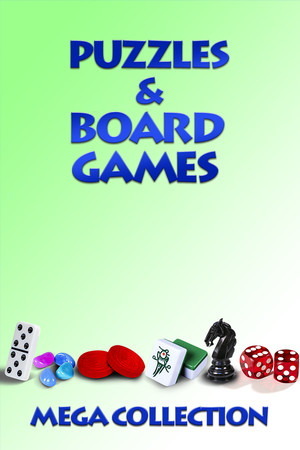 Puzzles and Board Games Mega Collection cover art