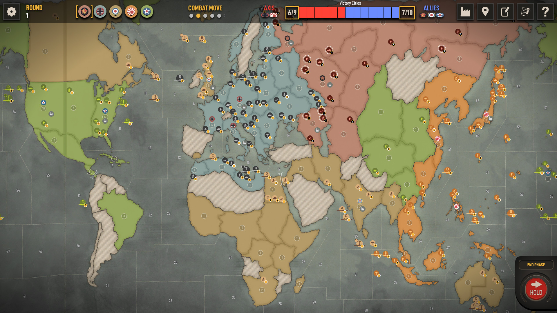 Axis & Allies 1942 Online screenshot 1