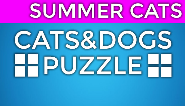 PUZZLE: CATS & DOGS - Puzzle Pack: Summer Cats Steam capsule image