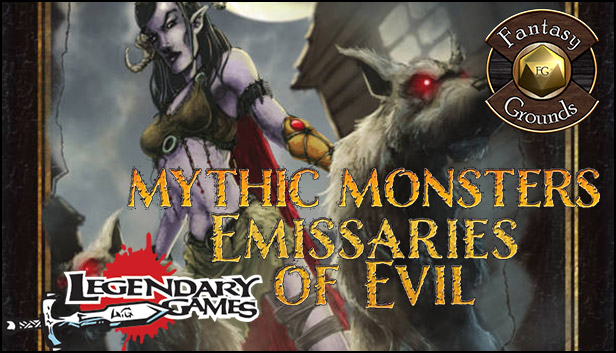 Fantasy Grounds - Mythic Monsters #22: Emissaries of Evil (PFRPG) Steam capsule image