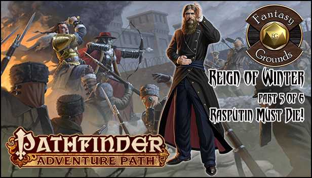 Fantasy Grounds - Pathfinder RPG - Reign of Winter AP 5: Rasputin Must Die! (PFRPG) Steam capsule image