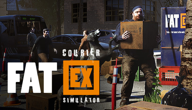 Fat[EX] Courier Simulator Steam capsule image