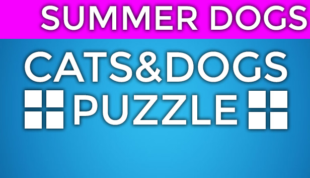 PUZZLE: CATS & DOGS - Puzzle Pack: Summer Dogs Steam capsule image
