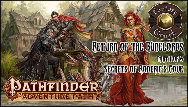 Fantasy Grounds - Pathfinder RPG - Return of the Runelords AP 1: Secrets of Roderic's Cove (PFRPG) Steam capsule image