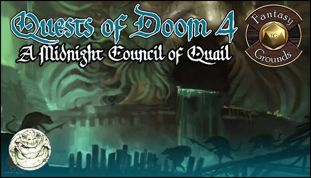 Fantasy Grounds - Quests of Doom 4: A Midnight Council of Quail (5E) Steam capsule image