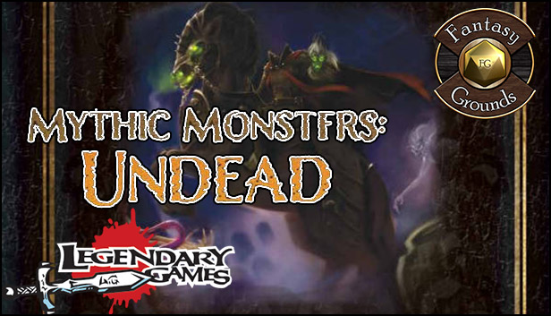 Fantasy Grounds - Mythic Monsters #9: Undead (PFRPG) Steam capsule image