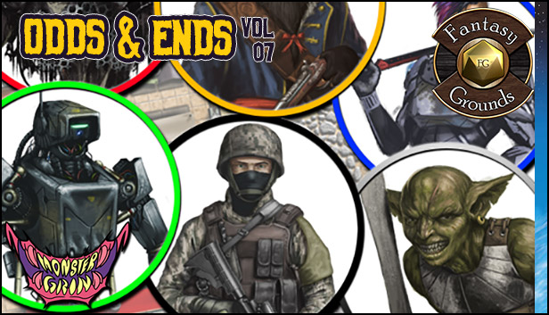 Fantasy Grounds - Odds & Ends, Volume 7 (Token Pack) Steam capsule image