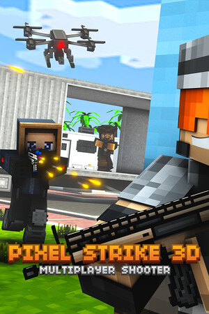 Pixel Strike 3D mobile game logo