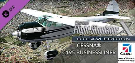 FSX Steam Edition: Cessna® C195 Businessliner Add-On header image