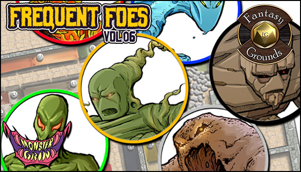 Fantasy Grounds - Frequent Foes, Volume 6 (Token Pack) Steam capsule image