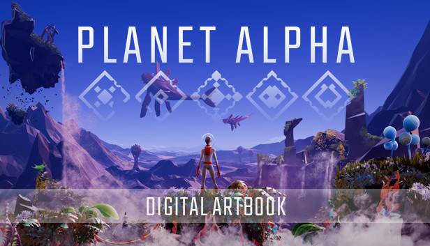 PLANET ALPHA - Digital Artbook Steam capsule image