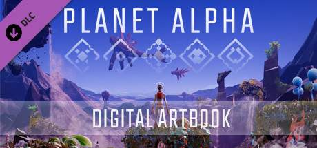 PLANET ALPHA - Digital Artbook Steam header image