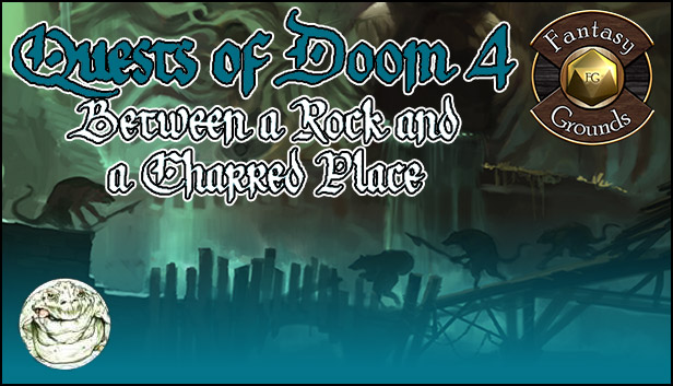 Fantasy Grounds - Quests of Doom 4: Between a Rock and a Charred Place (5E) Steam capsule image