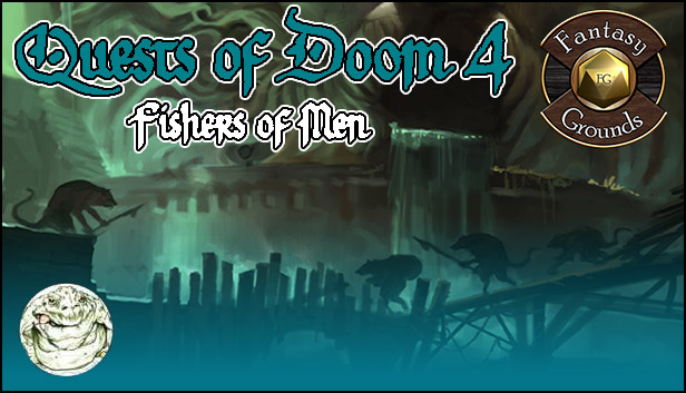 Fantasy Grounds - Quests of Doom 4: Fishers of Men (5E) Steam capsule image