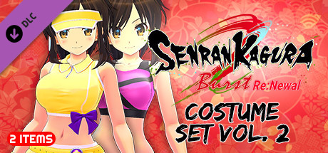 SENRAN KAGURA Burst Re:Newal - Costume Set Vol. 2 on Steam