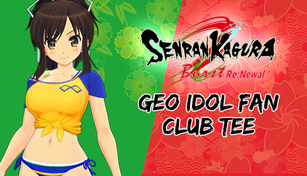 SENRAN KAGURA Burst Re:Newal - GEO Idol Fan Club Tee Steam capsule image