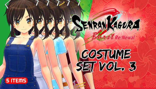 SENRAN KAGURA Burst Re:Newal - Costume Set Vol.3 Steam capsule image
