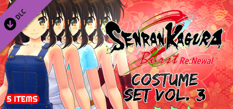 SENRAN KAGURA Burst Re:Newal - Costume Set Vol.3 header