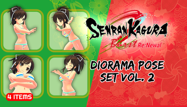 SENRAN KAGURA Burst Re:Newal - Diorama Pose Set Vol. 2 Steam capsule image