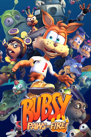 Bubsy: Paws on Fire cover