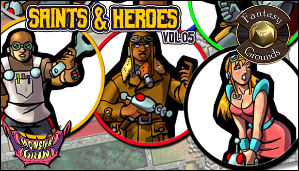 Fantasy Grounds - Saints and Heroes, Volume 5 (Token Pack) Steam capsule image