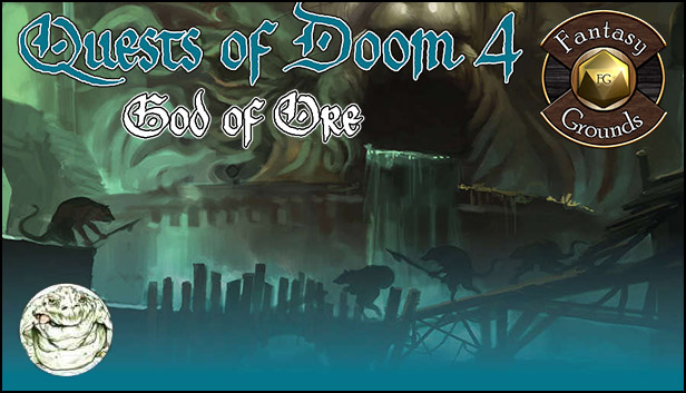 Fantasy Grounds - Quests of Doom 4: God of Ore (5E) Steam capsule image