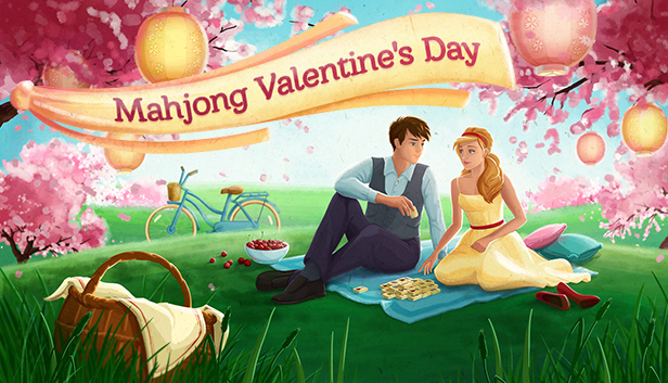 Mahjong Valentine's Day Steam capsule image