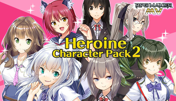 RPG Maker MV - Heroine Character Pack 2 Steam capsule image