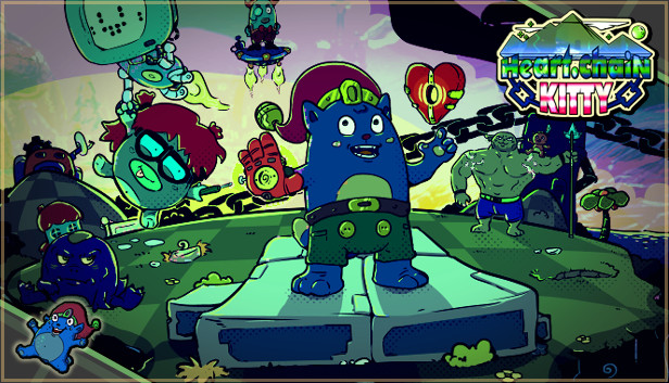 Heart Chain Kitty Steam capsule image