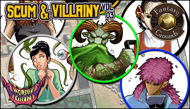Fantasy Grounds - Scum and Villainy, Volume 3 (Token Pack) Steam capsule image