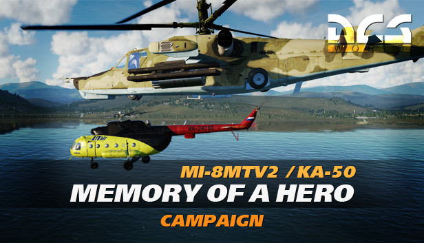 DCS: Mi-8MTV2 and Ka-50 Memory of a Hero Campaign Steam capsule image