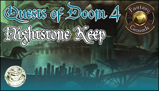 Fantasy Grounds - Quests of Doom 4: Nightstone Keep (5E) Steam capsule image