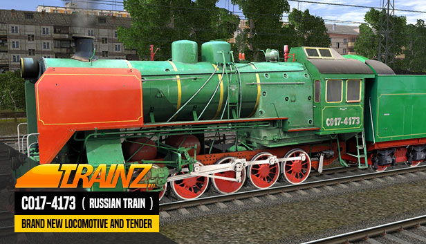 Trainz 2019 DLC - CO17-4173 ( Russian Loco and Tender ) Steam capsule image