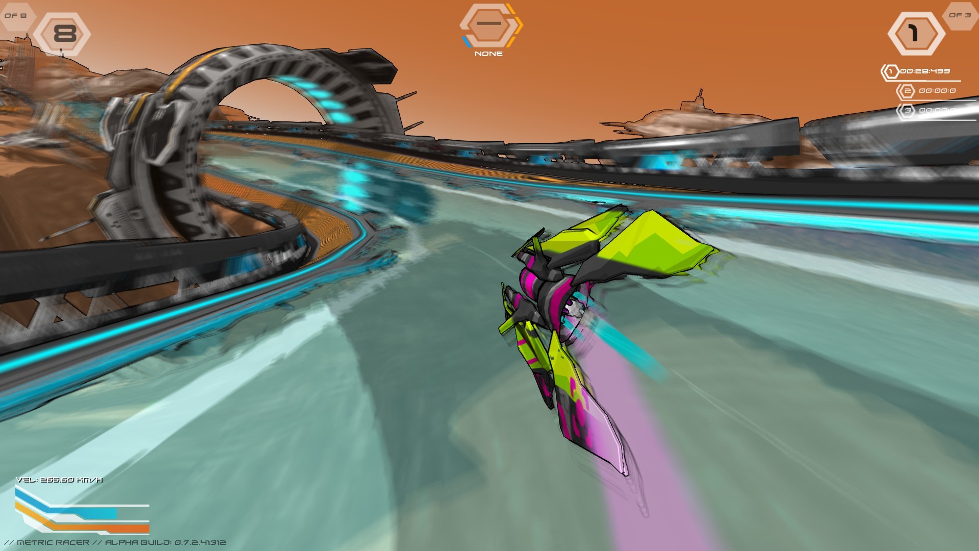 Steam Metric Racer