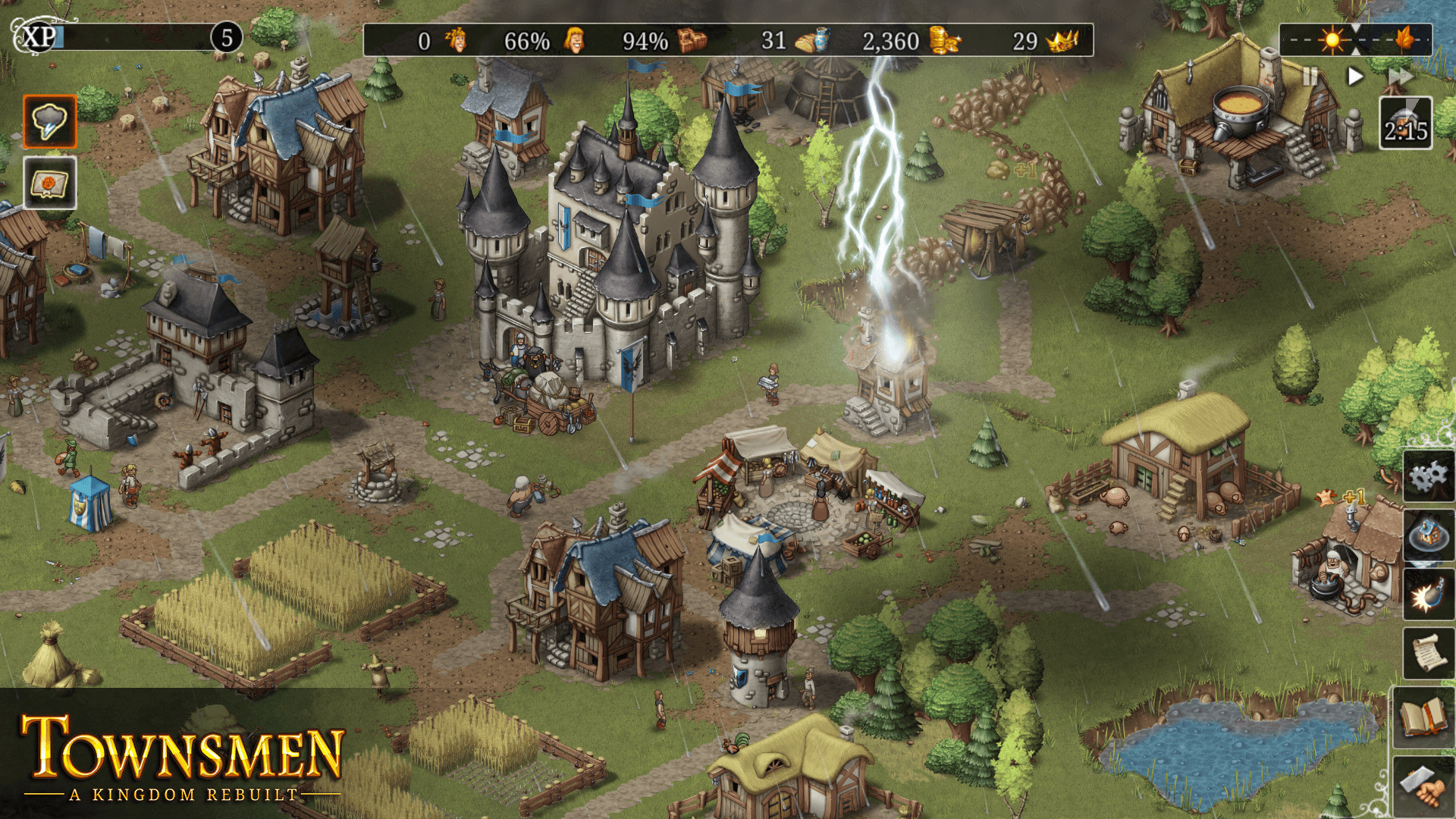 Townsmen - A Kingdom Rebuilt on Steam