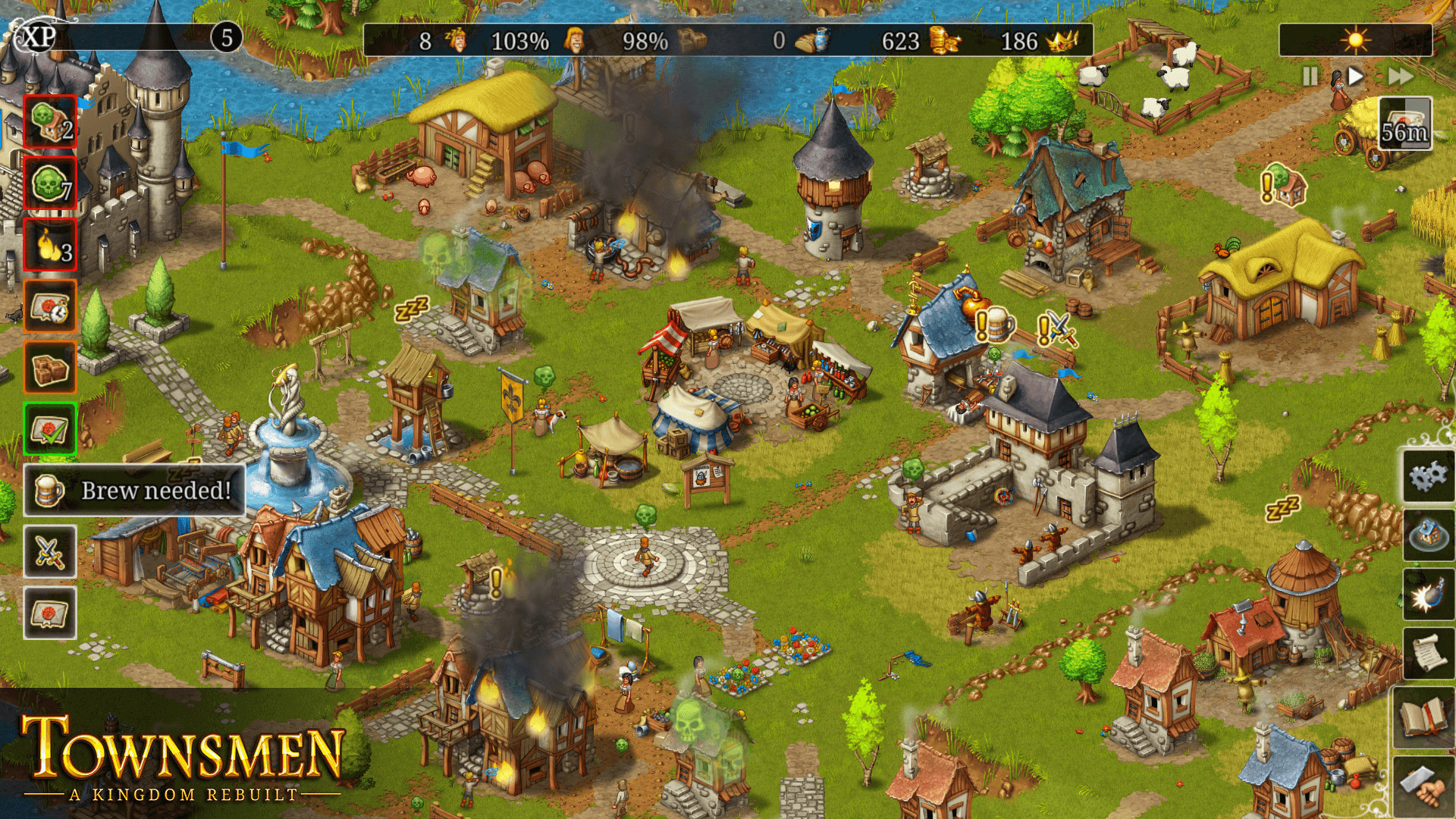 《家园:重建王国(Townsmen – A Kingdom Rebuilt)》(v2.2.6.0版)插图4 《家园:重建王国(Townsmen – A Kingdom Rebuilt)》(v2.2.6.0版)插图4